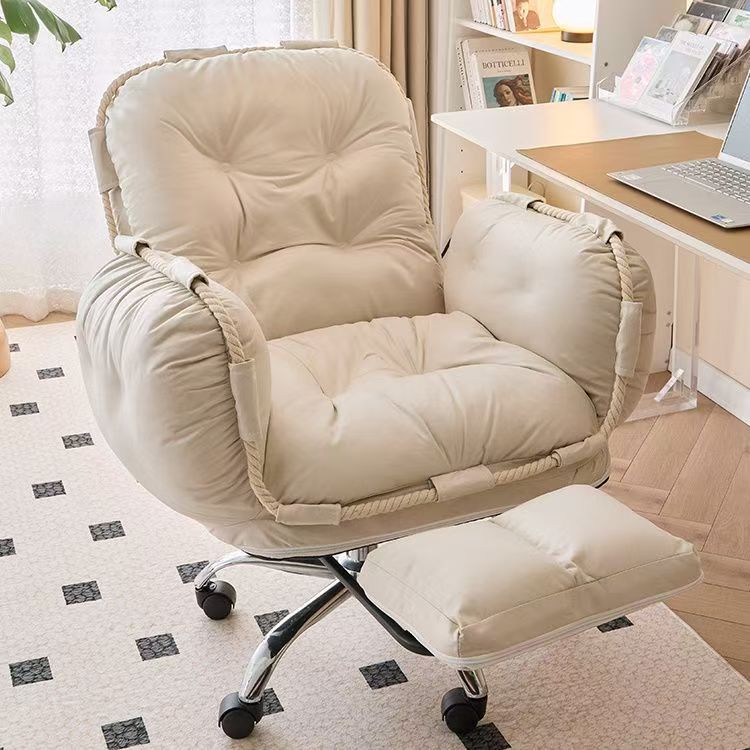 Computer Chair for Long Sitting, Suitable for Home, Dormitory, Lazy Sofa Chair, Reclining Chair, Backrest Chair, Live Streaming Chair, Rental House, Gaming, Comfortable