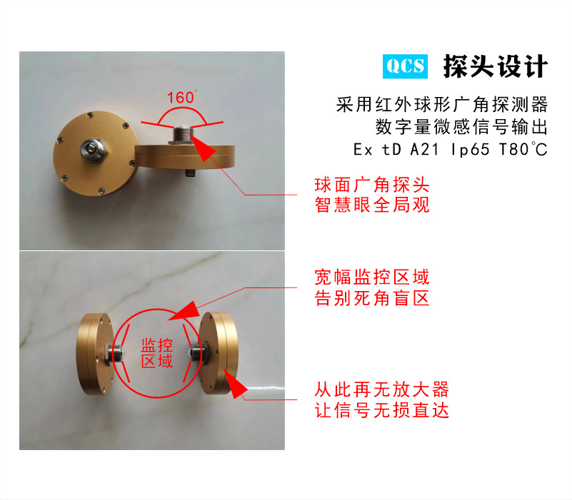 管道火花探测器