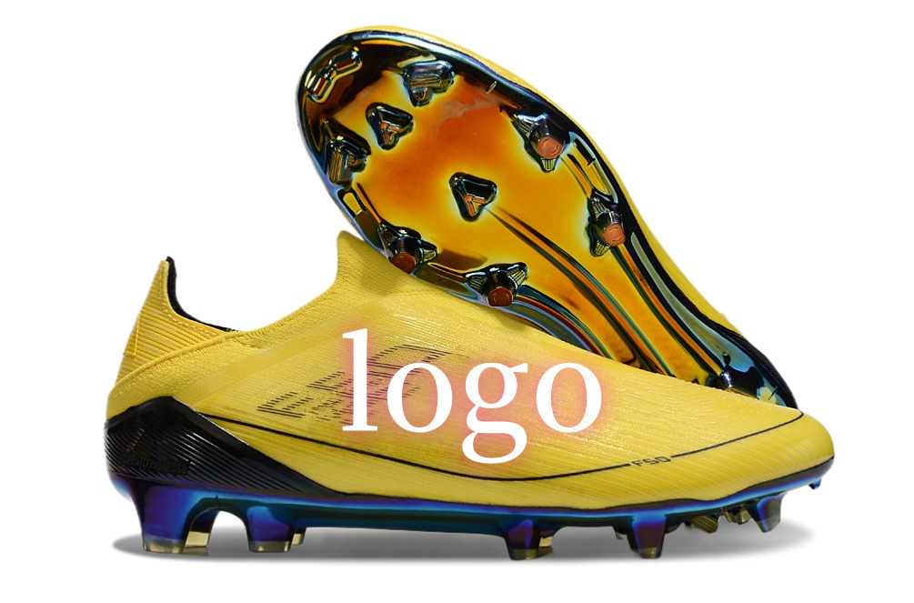 Putian fabricante al por mayor comercio exterior transfronterizo 2024 nuevo estilo X serie F50 zapatos de fútbol profesionales para hombres fg clavo