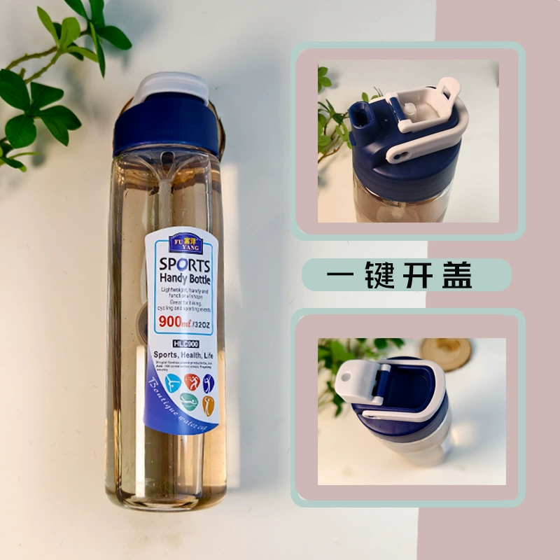 Бутылка для воды FUYANG, термостойкая, большая емкость, для девочек, фитнес-бутылка, противоударная, пластиковая, для студентов, из поликарбоната