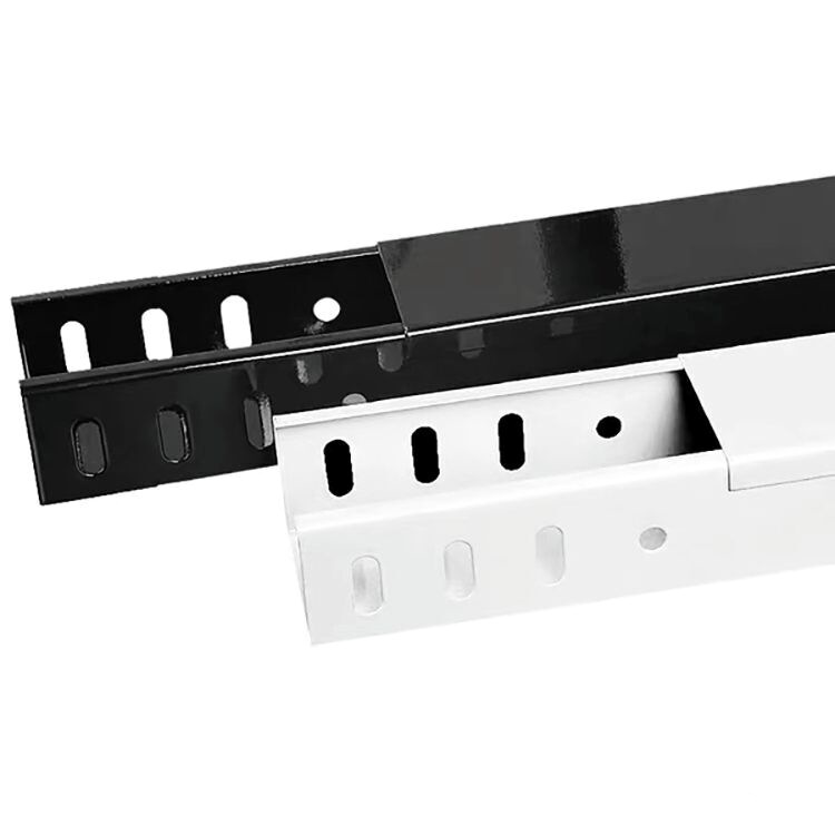 商超轨道射灯桥架吊顶灯架长条灯架防火喷塑镀锌桥架