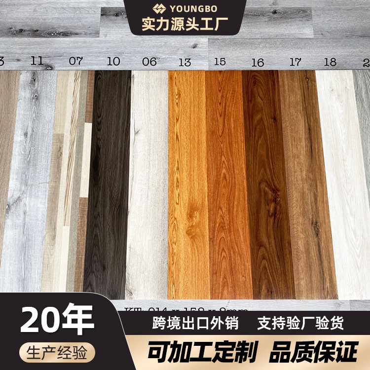 Factory custom vinyl flooring thickened wear-resistant waterproof indoor renovation wear-resistant commercial PVC stone plastic floor stickers