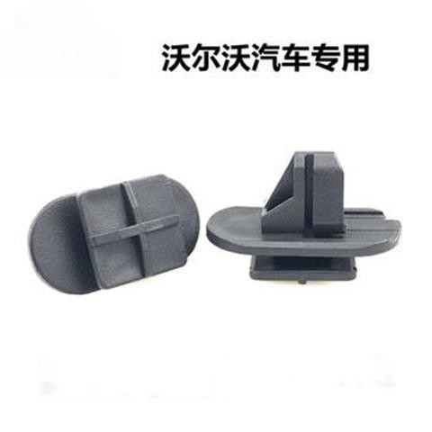 适用沃尔沃S40S80S60LXC60XC90底边门护板侧裙边固定卡子卡扣胶扣