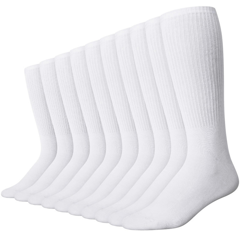 High Rubber Middle Tube Calf Socks plus size Crew Socks European Size 6 Pair Unisex Sports Socks Moisture Absorbing Row Boat Socks
