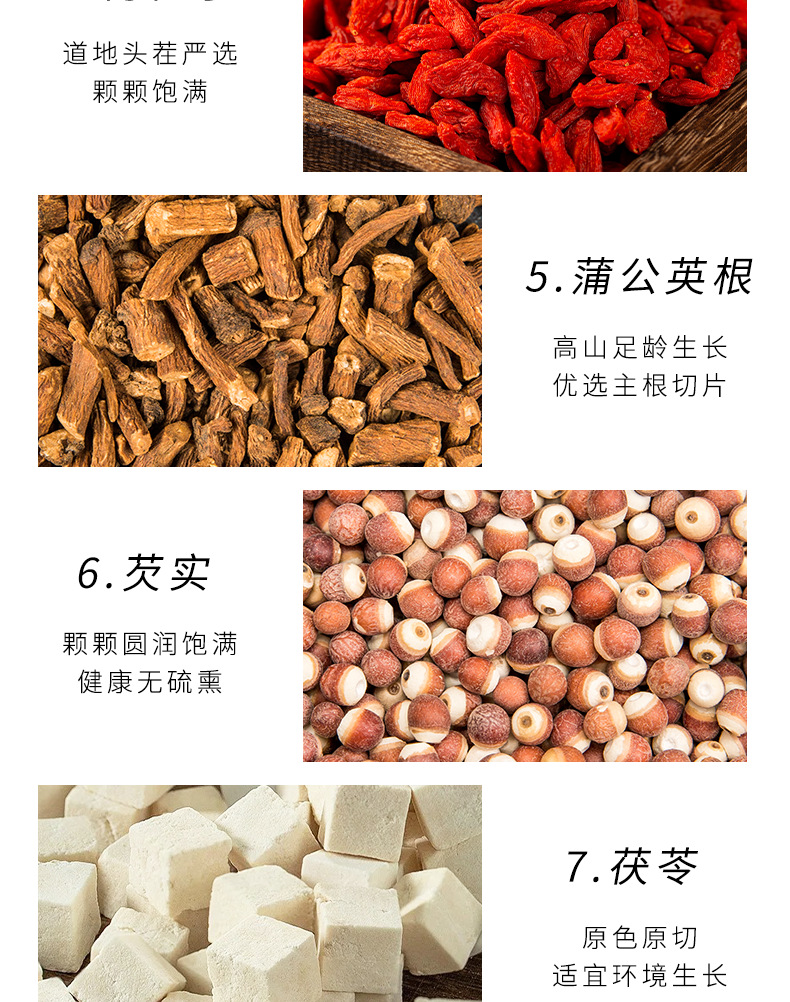 Adzuki Bean Coix Seed Poria Herbal Tea Chi Xiao Dou Yi Mi Fu Ling Tea 300g Dampness Relief Blend for Summer Wellness in use