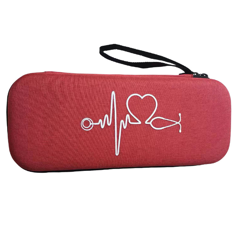 Estuche para Estetoscopio, Caja de Almacenamiento de EVA para Estetoscopio, Bolsa de Almacenamiento Multifuncional para Estetoscopio de Ritmo Cardíaco Fetal, Bolsa de Herramientas