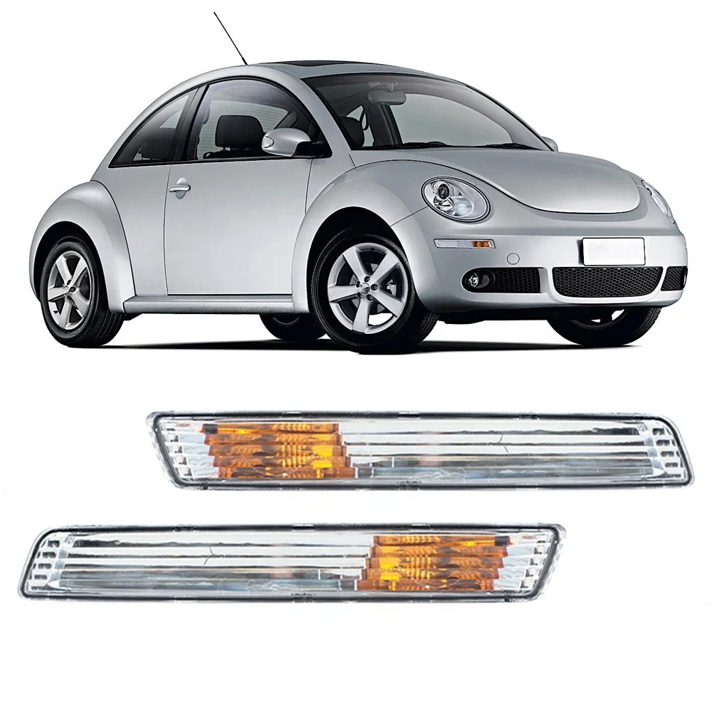 Aplicable a los viejos escarabajos de Volkswagen 06 - 10 parachoques delantero luz de dirección luz de luz diurna luz de advertencia caja de luz