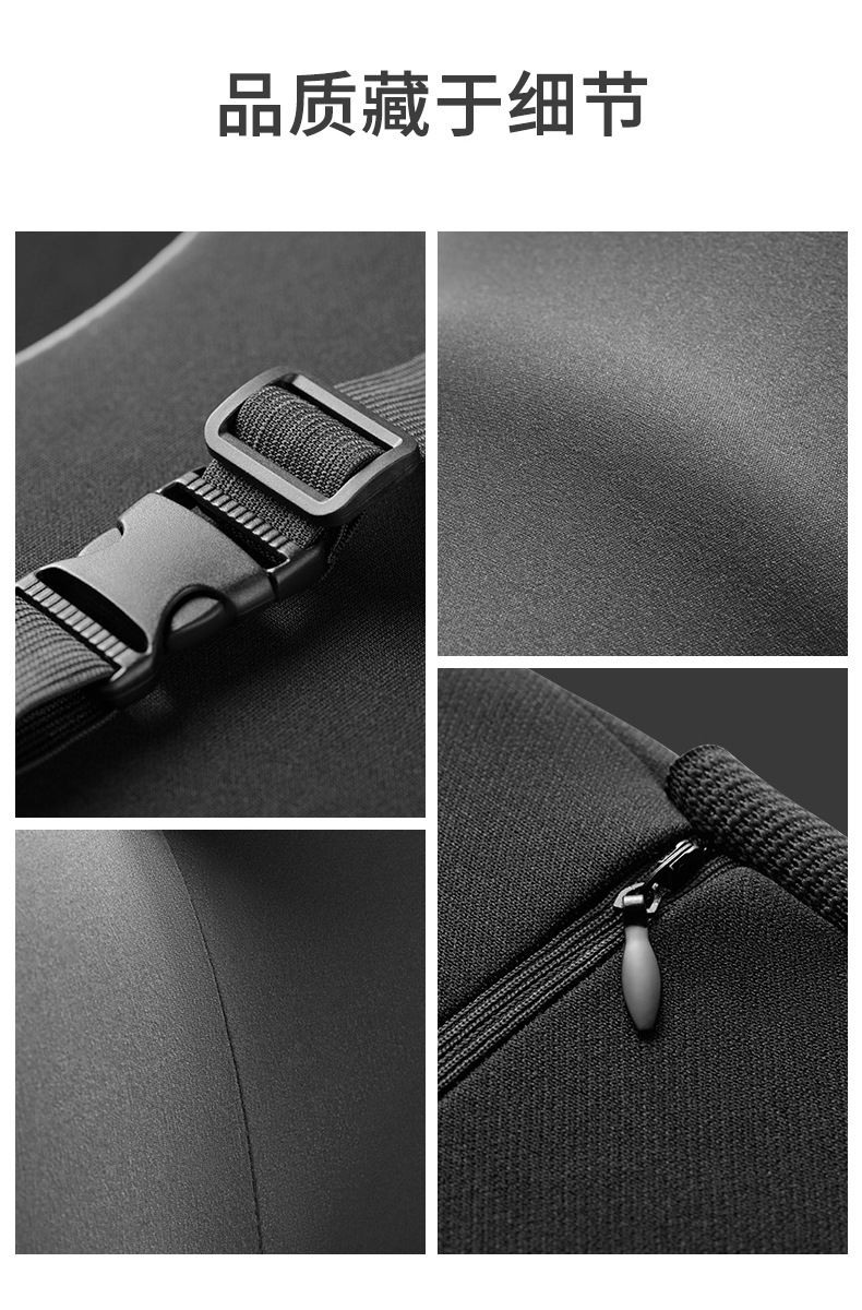 Car electric massage heating lumbar support car long-sitting waist support cushion waist car neck pillow car headrest cushion