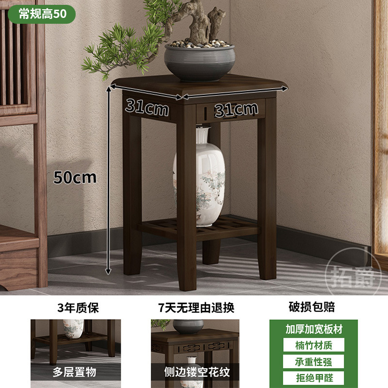 [월넛 컬러] 높이 50cm 꽃꽂이-레귤러 스타일