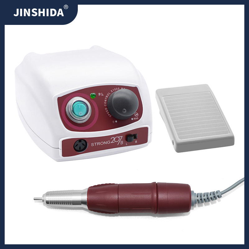 世新207打磨机齿科牙机玉石珠宝雕刻机STRONG120i美甲35000转手柄
