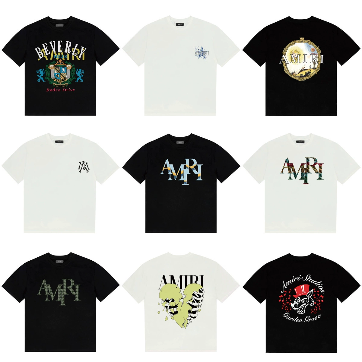 (Cross-border trading), cotton T-shirt for men and women, European style, with short sleeve, for beloved, oversize
