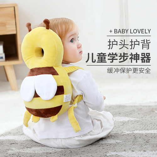Children's Anti-Fall Pillow Infant Walking Head Protection Pillow Baby Breathable Pillow Walking Head Protection Mat