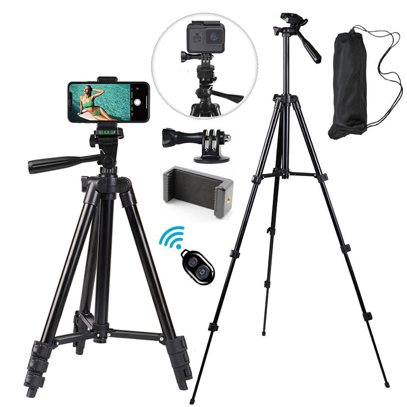 In-Stock 3120 Camera Tripod Stand for Live Streaming, Universal Tripod for Mobile Phones and Cameras