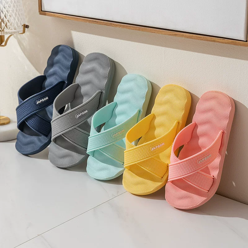 Men's summer massager for bath, soft sole