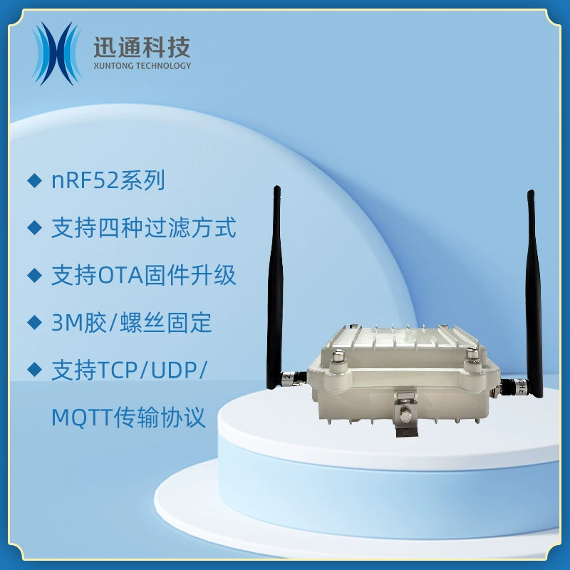 Outdoor Bluetooth gateway BLE 5.0 поддерживает BLE, 4G, Wi-Fi связь, питание AC/DC