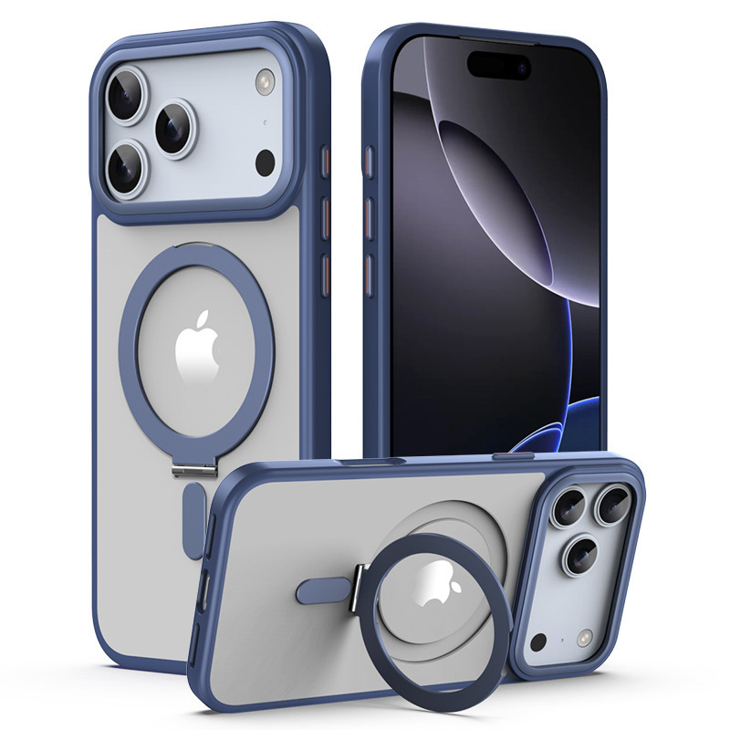 适用iPhone17ProMax支点手机壳隐点磁吸支架苹果16防摔15保护套14|undefined