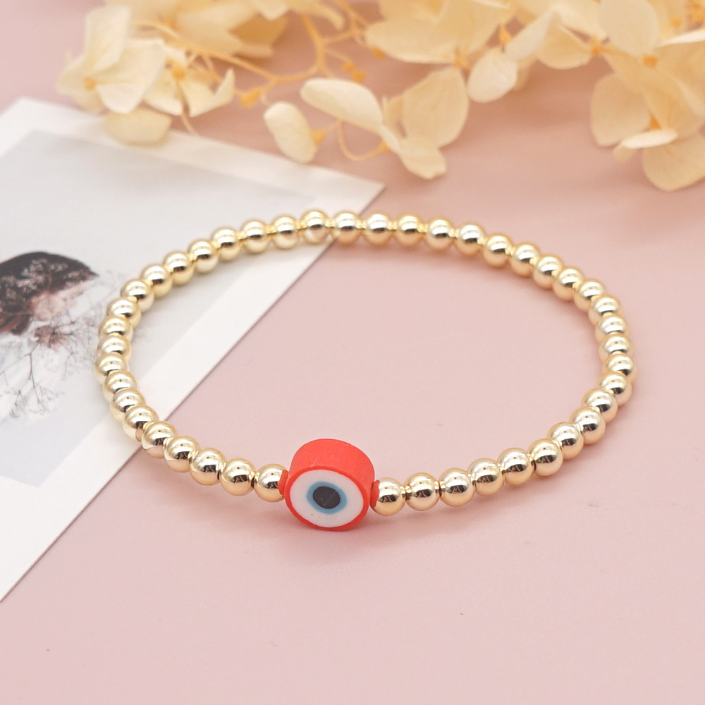 Geometric Ethnic Style No Inlaid Soft Clay Bracelets Wholesale display picture 5