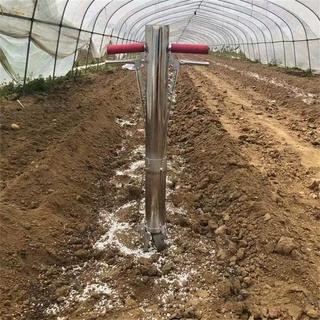 加厚不锈钢手提栽苗器红薯辣椒幼苗定植移栽机家用小型移苗种苗器