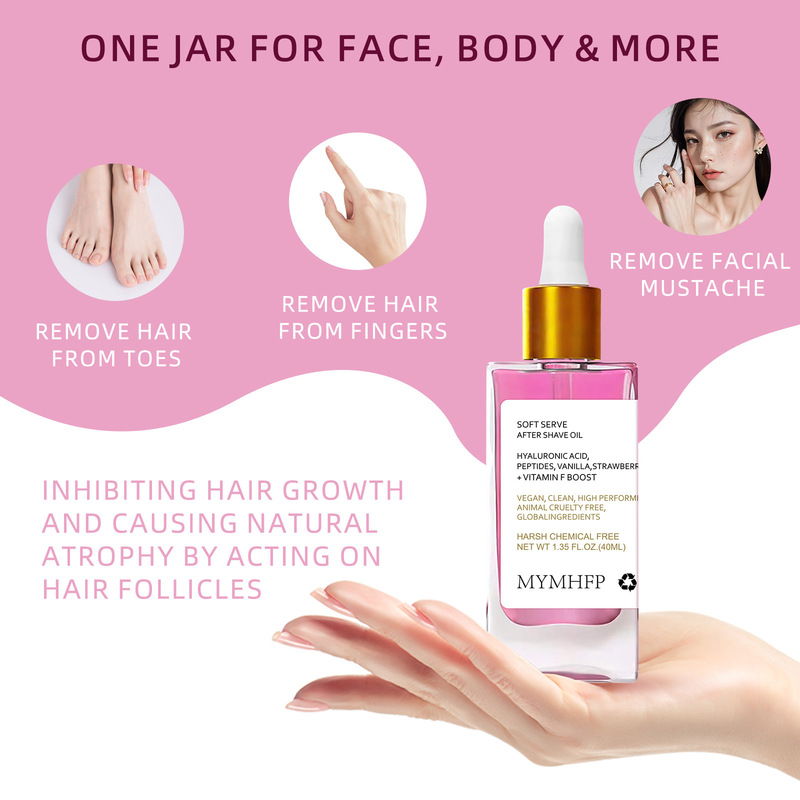 Cross-Border Exclusive for Strawberry Aftershave Oil Smooth Skin Body Care Essence Whole Body Firming Skin Long-Term Moisturizing