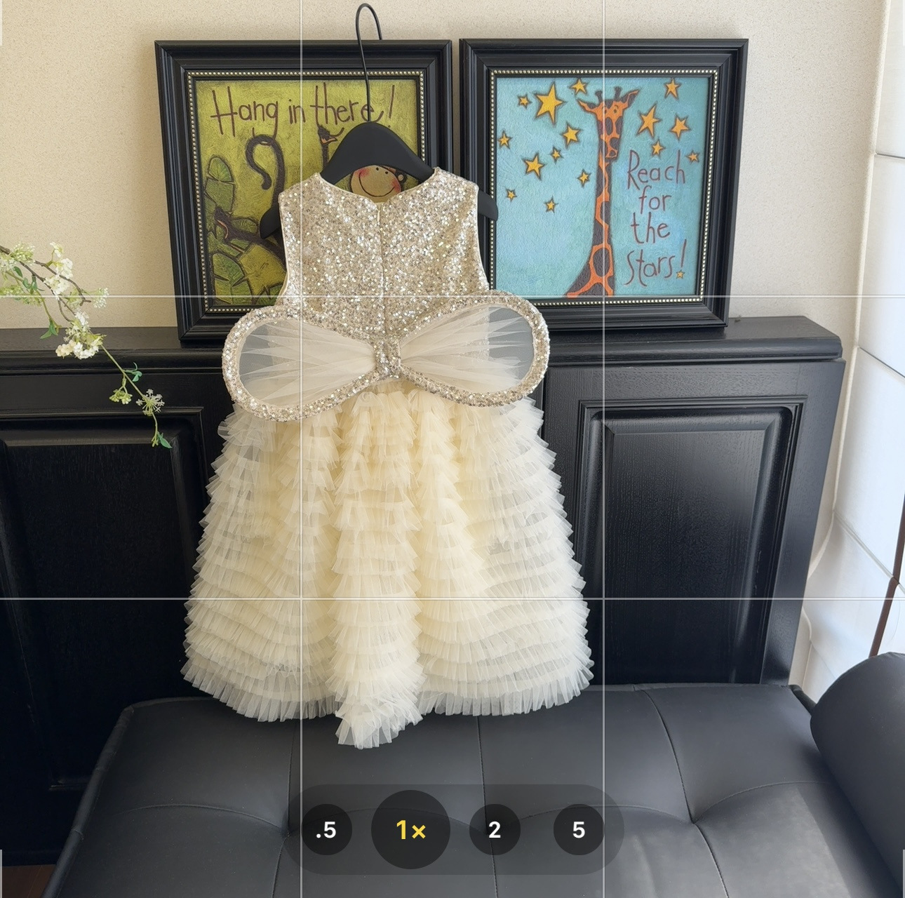 Angel Light Girls Princess Dress Children's High-class Dress Birthday Cake dress Chiffon Ponkas