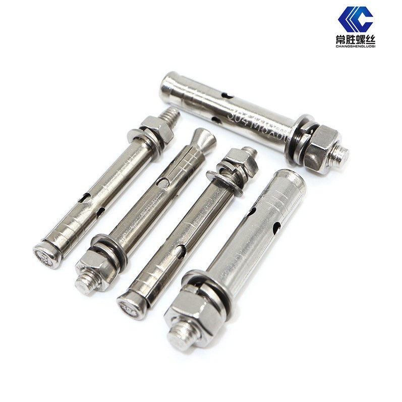 304不锈钢膨胀螺丝国标膨胀螺栓金属拉爆炸螺丝批发 膨胀螺钉拉爆