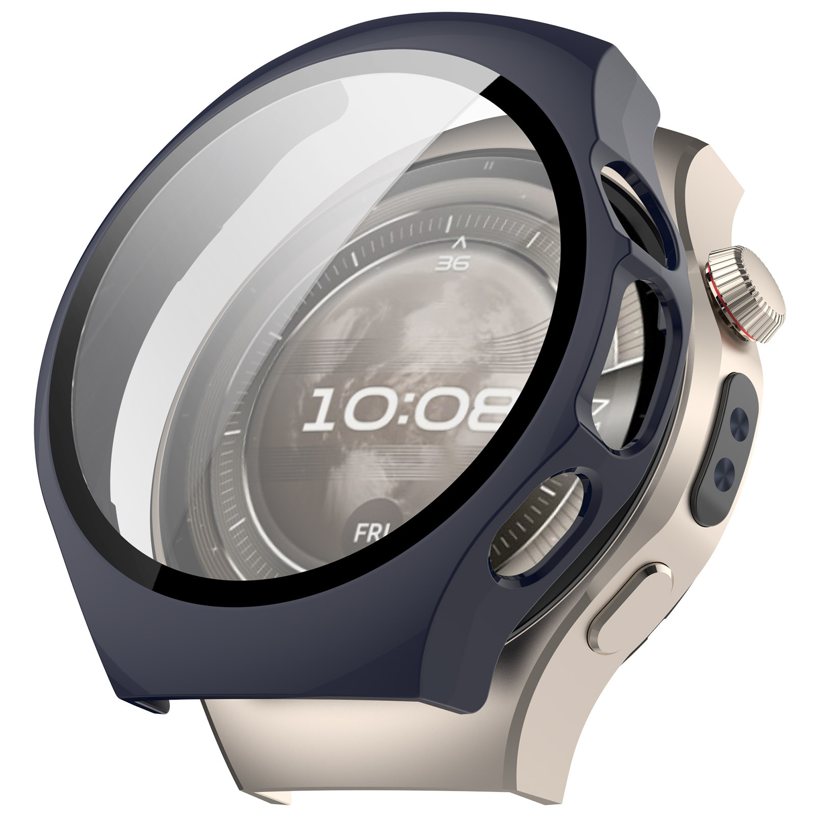Xinyuan Shuntong is suitable for the Huawei watch5 protective case with a 42MM tempered film and a full 46MM integrated case and film watch case undefined