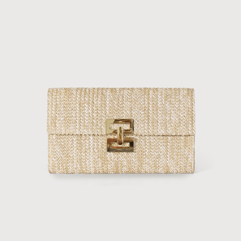 2025 New Straw Bag Envelope Clutch Bag Cross-border Explosion Crossbody Bag Fashion Women's Bag