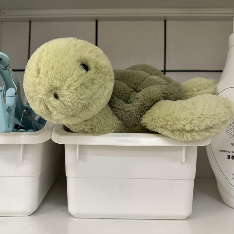 Crema transfronteriza tortuga muñeca juguetes de peluche almohada de tortuga animación muñecas adornos muñecas mujeres
