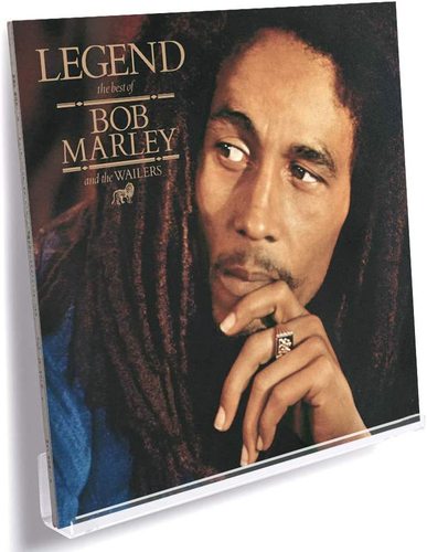 Cross-border 4-inch acrylic record rack cd display rack wall-mounted album display vinyl record wall-mounted