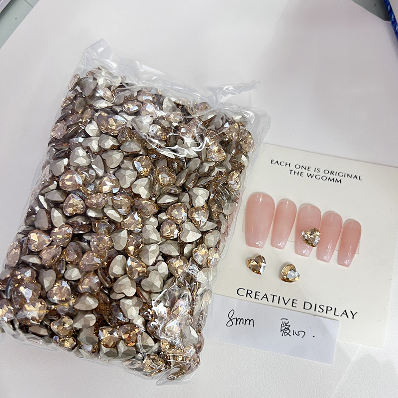 [KKK04-08] champagne Love 8 * 8mm