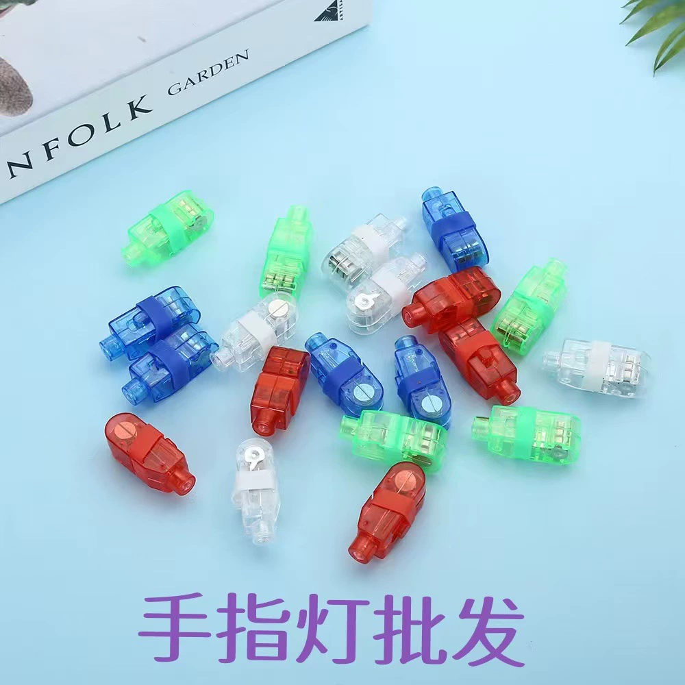 Светодиодный светящийся палец светящийся кольцо лазерный свет