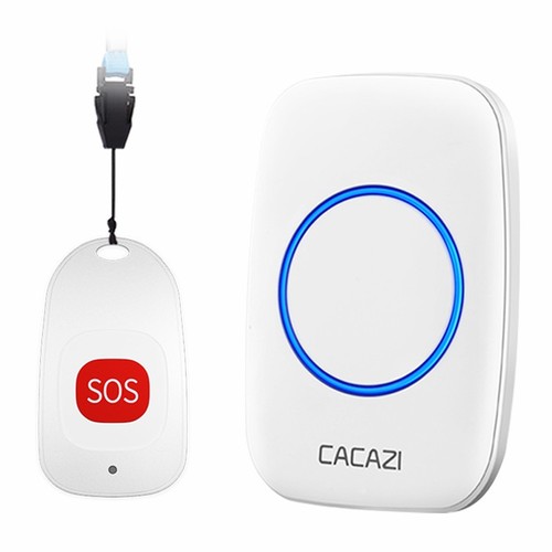 Elderly pager wireless home patient bedside one-button emergency one-to-one call bell alarm alarm bell