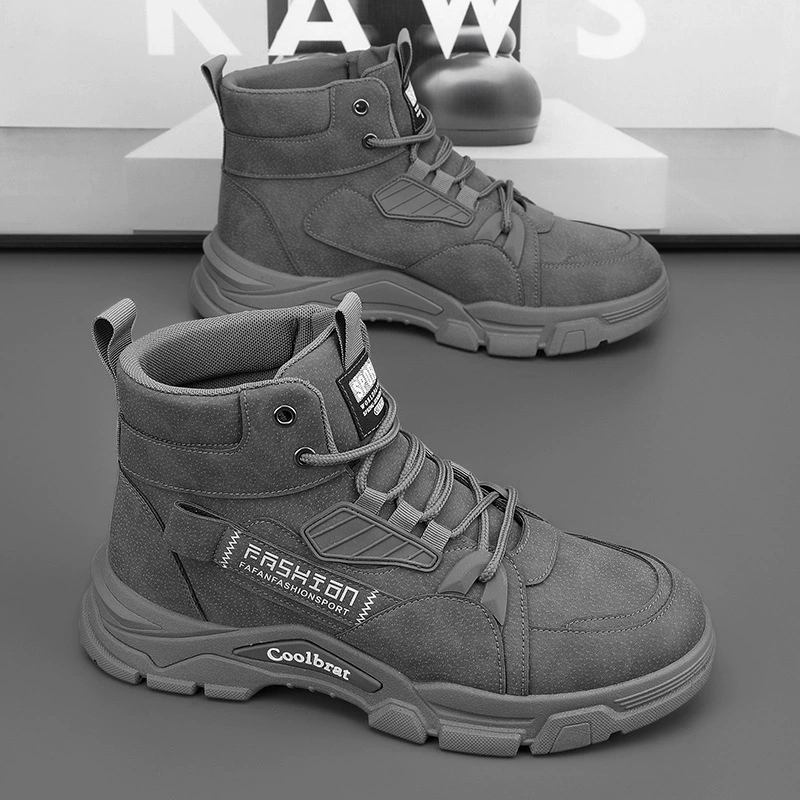 Ботинки (Martens) на платформе, нескользящие и износостойкие, повседневные