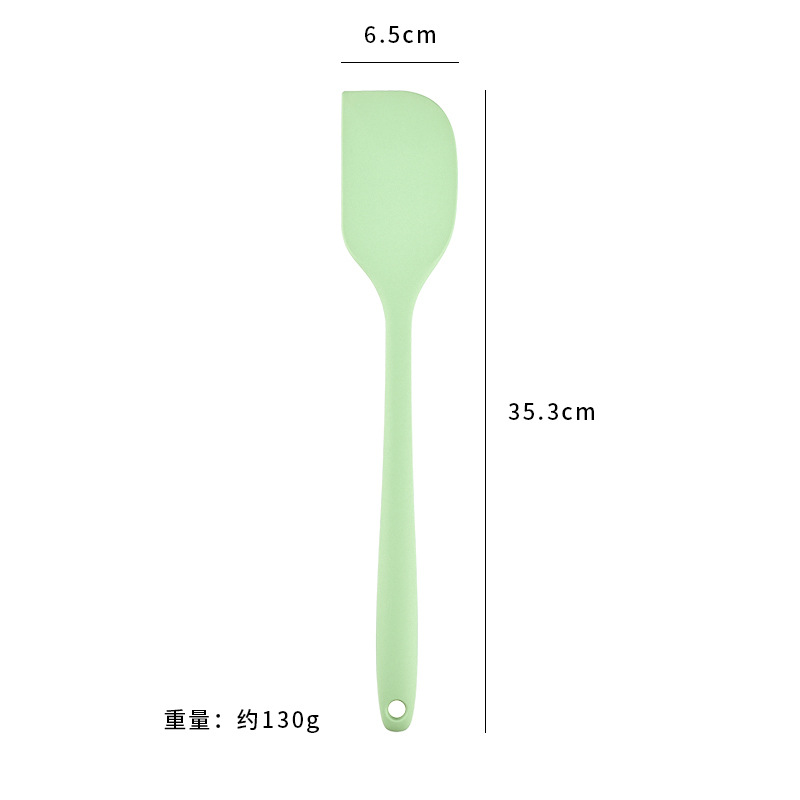 Raspador de silicona personalizado todo incluido raspador de silicona todo en uno raspador de mezcla de crema de cocina raspador de espátula para hornear resistente a altas temperaturas