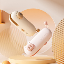 【淳造】卡通小猪封口机迷你家用塑封机零食封口神器高颜值密封器