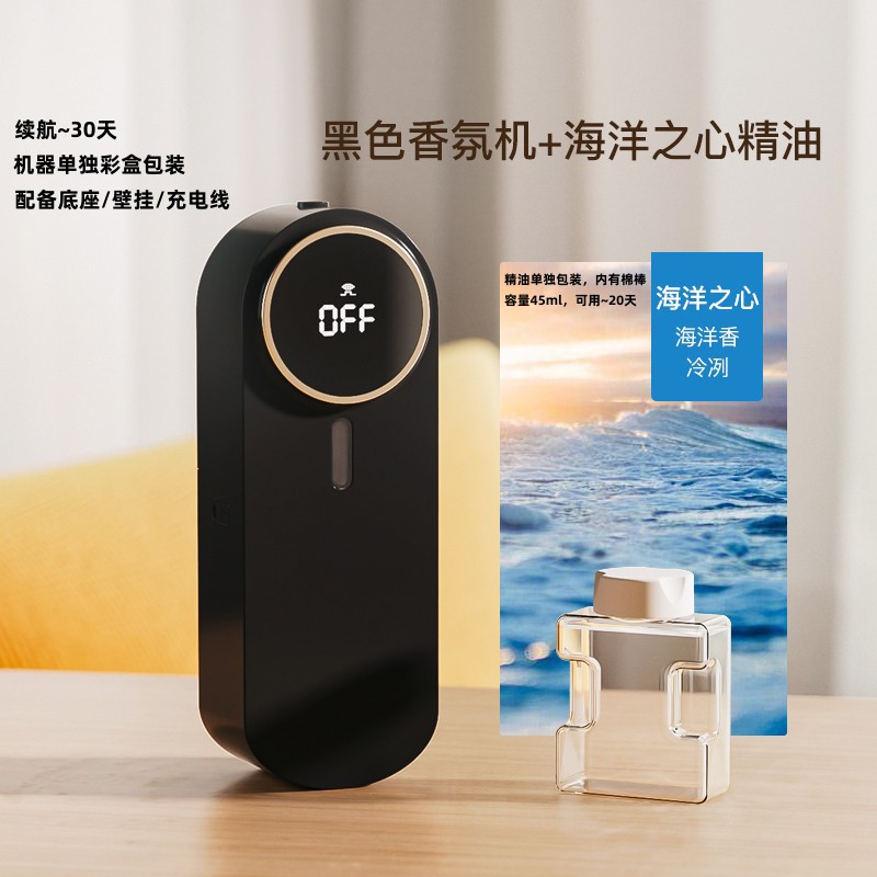 Black Ocean Heart Essential Oil