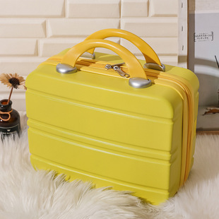 Portable Case Small Luggage Makeup Bag Women's 14-inch Small Lightweight Suitcase Fashion Mini Storage Case