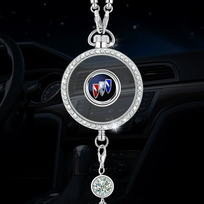 Car hanging — and Car Interior Decorations for Women - buick-zhou-drill-drip-pendant-with-a-bottle-of-sea-perfume