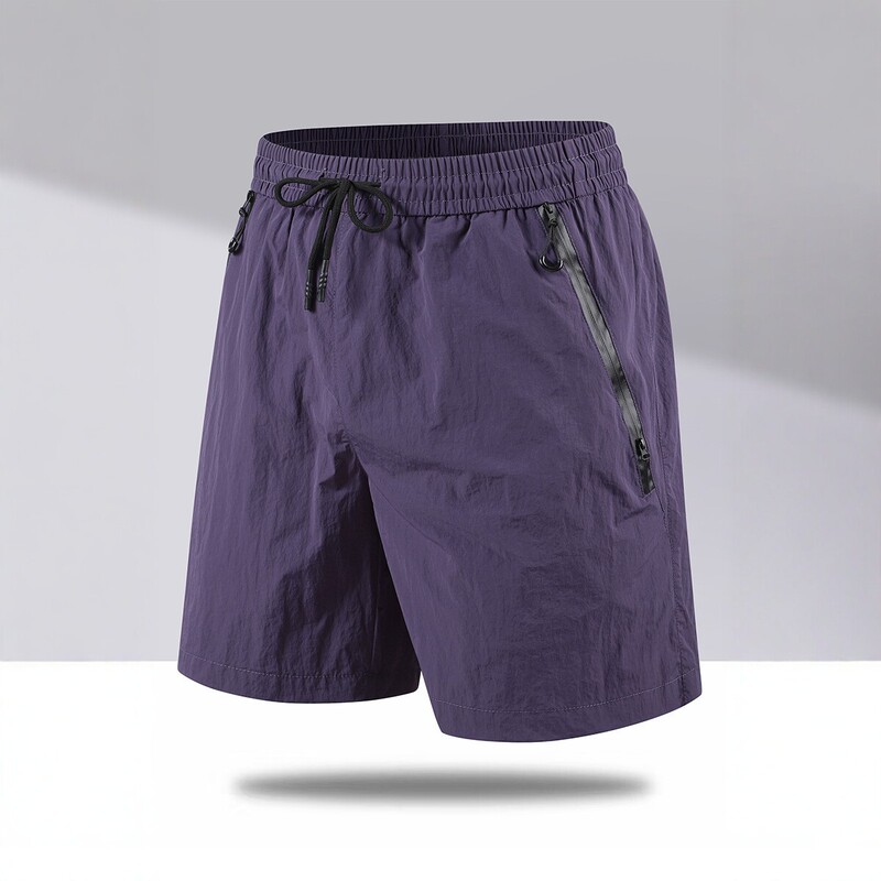2026 New Men's Quick-Drying Sports Shorts, Summer Breathable Five-Quarter Pants, Outdoor Fitness Running Casual Pants