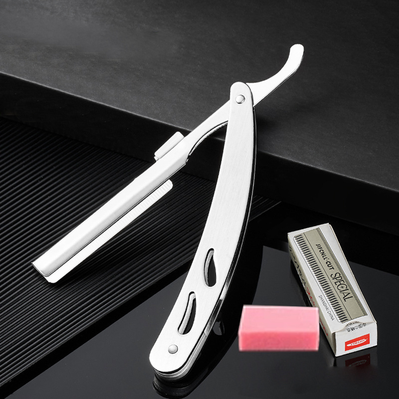 Razor Traditional Manual Shaving Razor for Men and Women, Shaving and Grooming Tool, Beard Blade, Haircut Tool