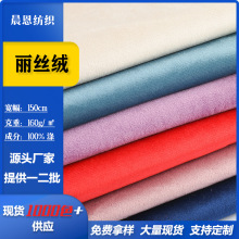 现货丽丝绒荷兰绒针织面料箱包手袋睡衣玩具天鹅绒短毛绒布料布匹