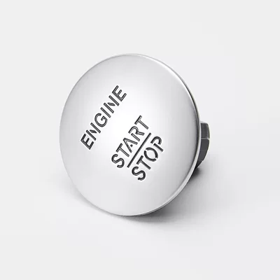 Cross-Border Hot Selling Suitable for Mercedes-Benz One-Button Engine Start Switch 2215450714 Button (Digər kuzov və aksesuarlar) - silver