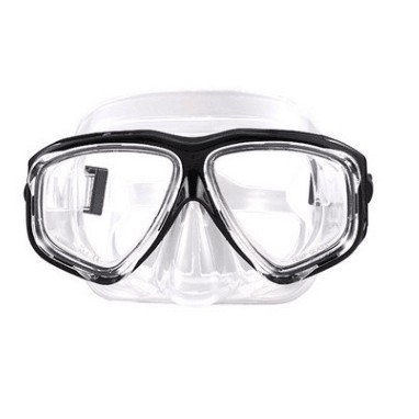 Manufacturer Wholesale Diving Mask Silicone Swimming Goggles Tempered Glass Diving Mask Available for Adults and Men