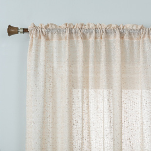 Amazon Cross-border Window Screen Bedroom Living Room Balcony Curtain Finished Light Transmitting Impervious Modern Simple Gauze Curtain