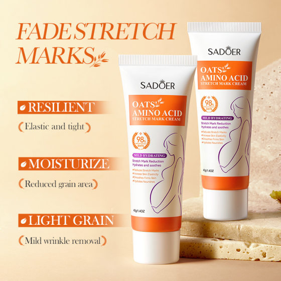 All English SADOER Oat Cream Gentle Does Not Stimulate Light Tattoo Body Milk Cross-border Foreign Trade Wholesale
