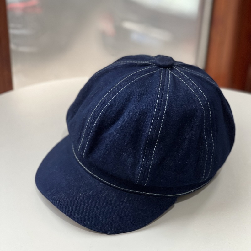 新款英伦复古休闲牛仔八角帽女春秋百搭韩版时尚韩版青年贝雷帽夏|undefined