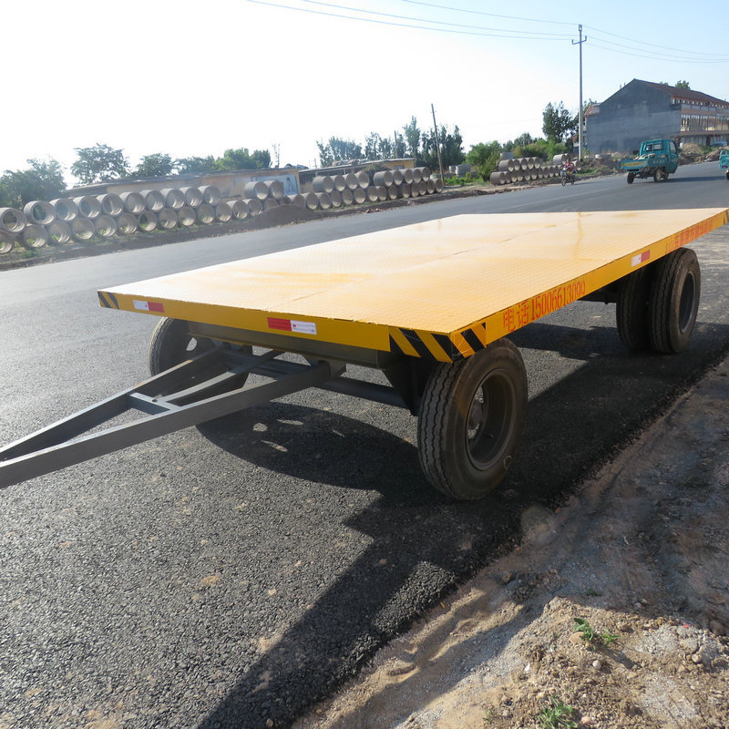 山东高栏平板拖车 批发大型加长平板拖车 平板拖车批发