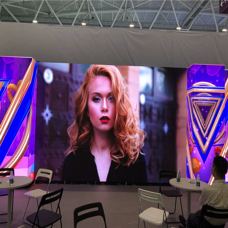 Внутренний LED дисплей малого шага P1.875 высокая четкость LED дисплей P1.875 литой алюминиевый ящик полноцветный LED дисплей
