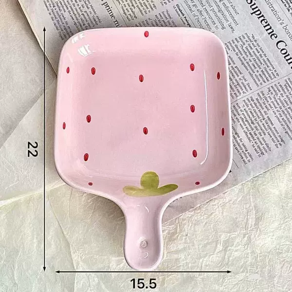 Fuchsia strawberry, handle