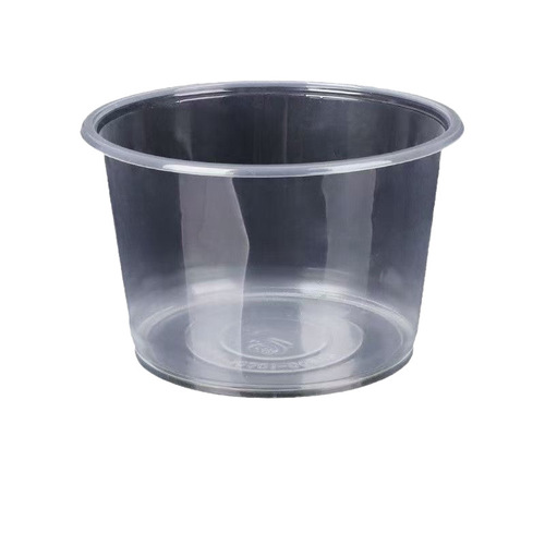 Disposable bowls, packed lunch boxes, plastic, household ice powder bowls, commercial round soup, tableware, tableware, lunch boxes